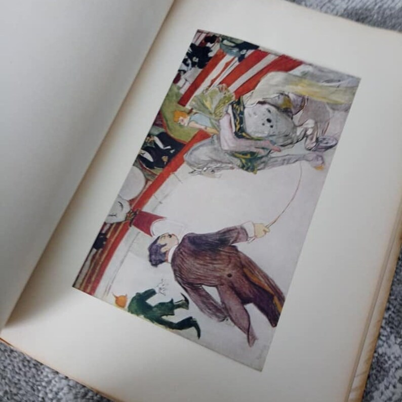Vintage Toulouse-Lautrec Fifteen Colorful Frameable Litho Prints Abrams Art Book Lithographs 15
