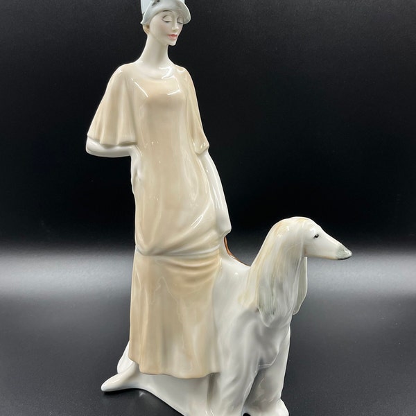 1985 Royal Doulton Afghan Figurine By Adrian Hughes Reflections Promenade HN 3072 Made in England