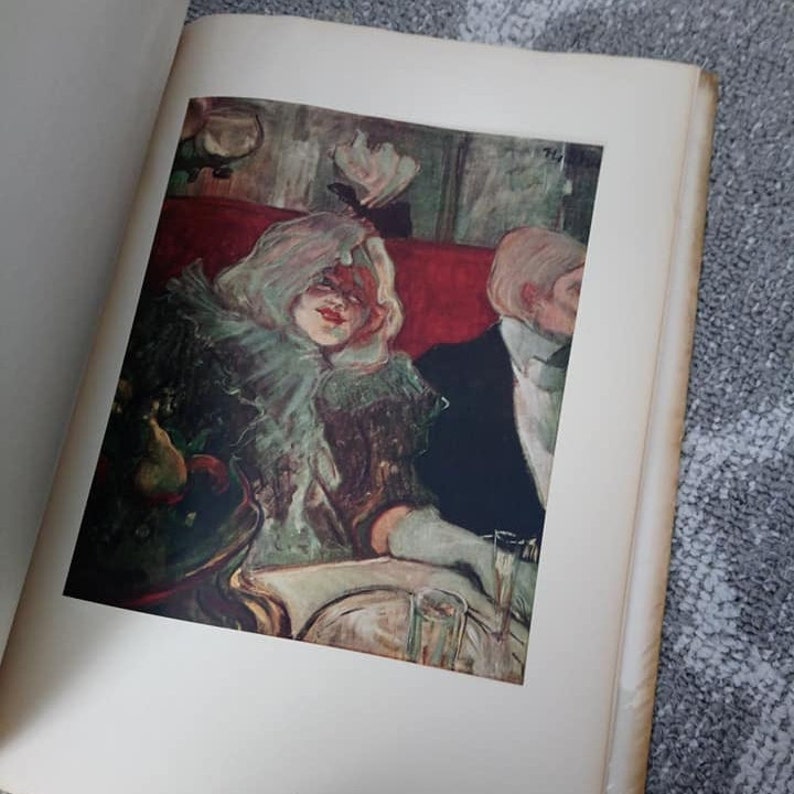 Vintage Toulouse-Lautrec Fifteen Colorful Frameable Litho Prints Abrams Art Book Lithographs 15