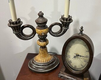 Vintage Lamp Accent Table Lamp Boudoir Victorian Dark Academia Decor