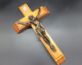 Metal Wall Crucifix - Etsy
