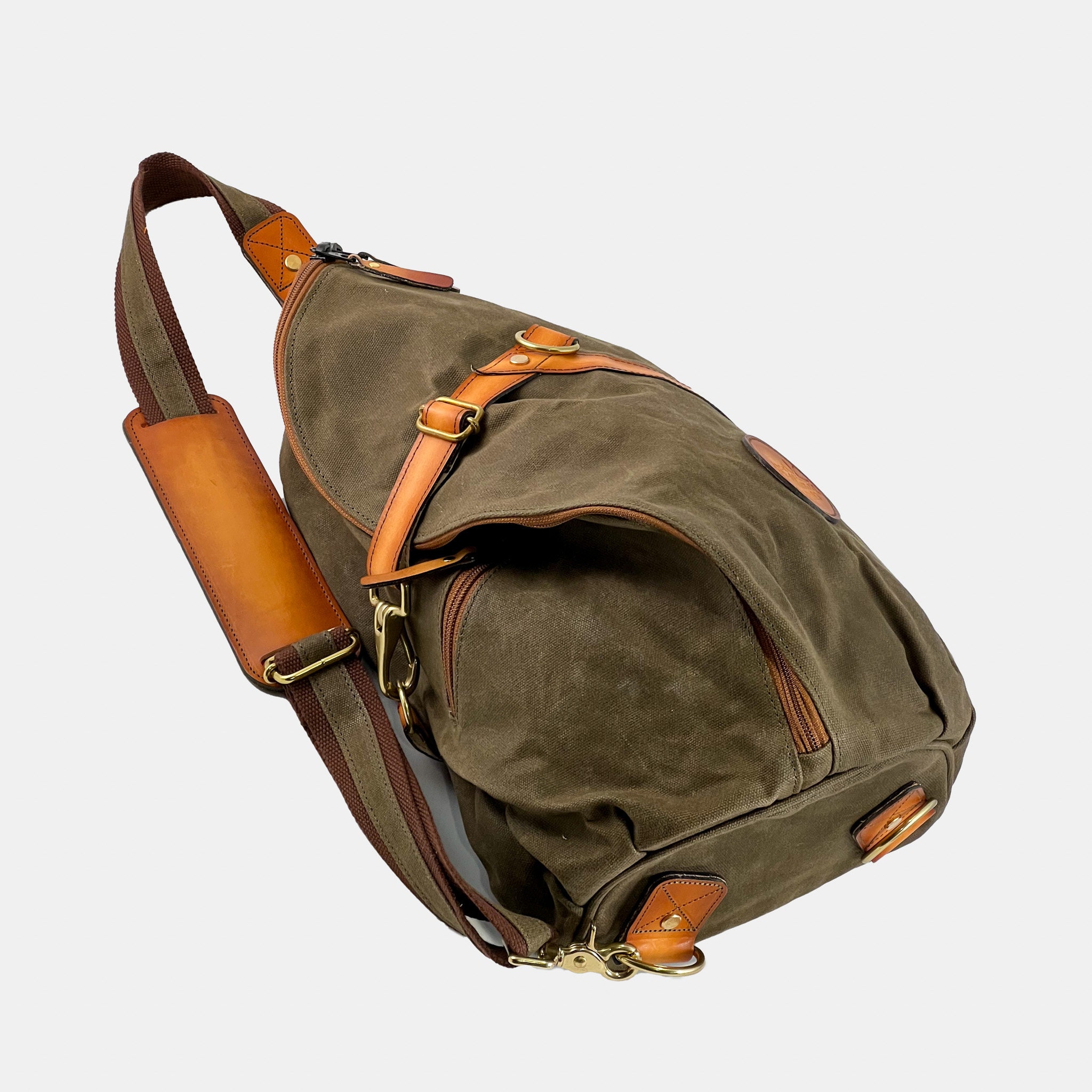 Brawl racket Larry Belmont Nomad Sling Bag Sling Bag Men Canvas Sling Bag Man - Etsy