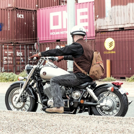 motorcycle sling backpack