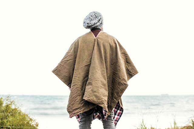 Wax Poncho - Etsy UK