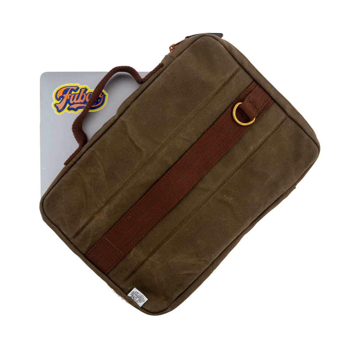 Waxed Canvas Laptop Bag Waterproof Sleeve Ipad Sleeve Etsy