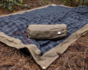 Rain Poncho, Waxed Canvas Poncho, Oilskin Shelter, Mens Rain Jacket, Water-proof hiking gear, Bushcraft Gift for men, LARP costume,Tarpaulin