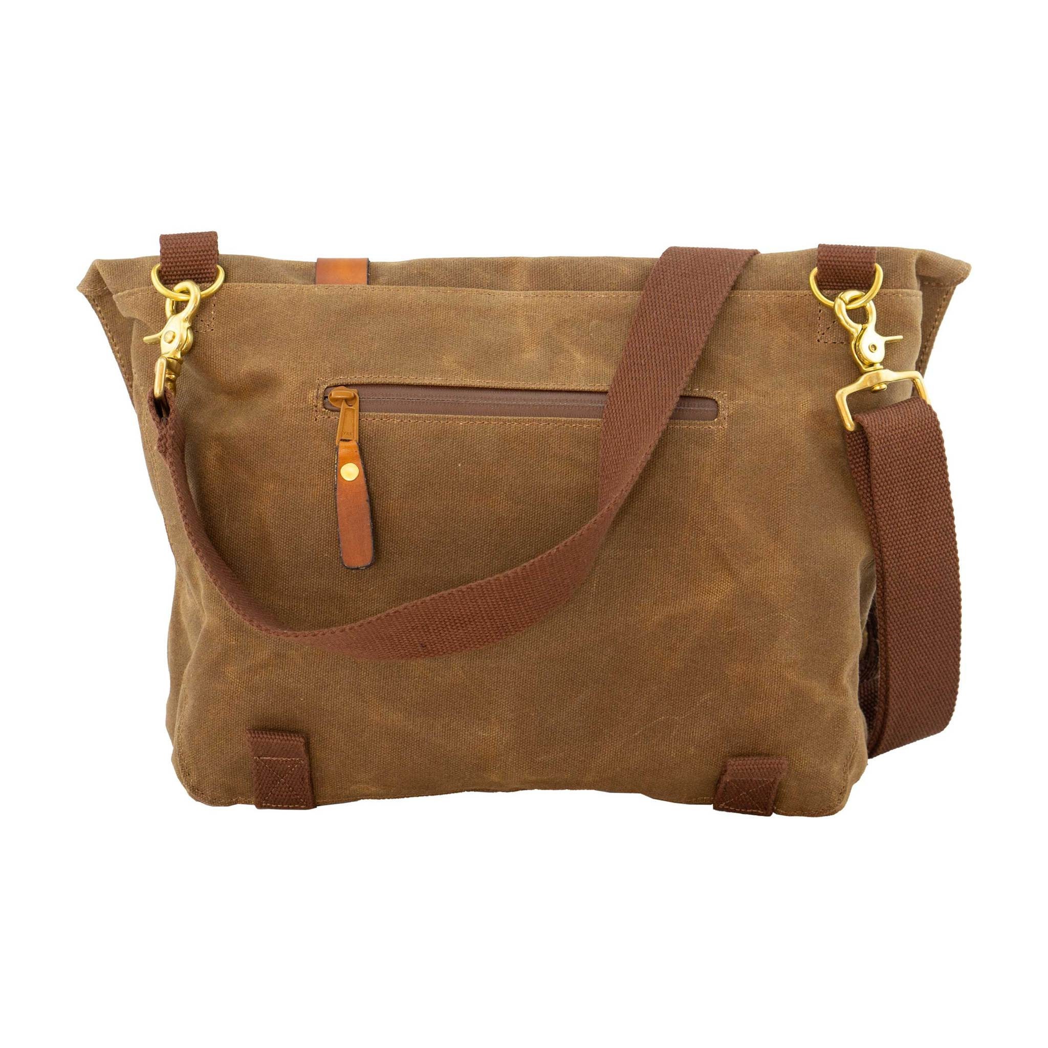 Solo Messenger Bag Männer gewachste Leinwand Messenger Bag Etsy