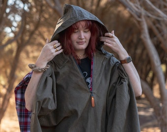 ジャケット・アウター vintage hand paint leather poncho il_340x270.3698511270_pzjm.jpg