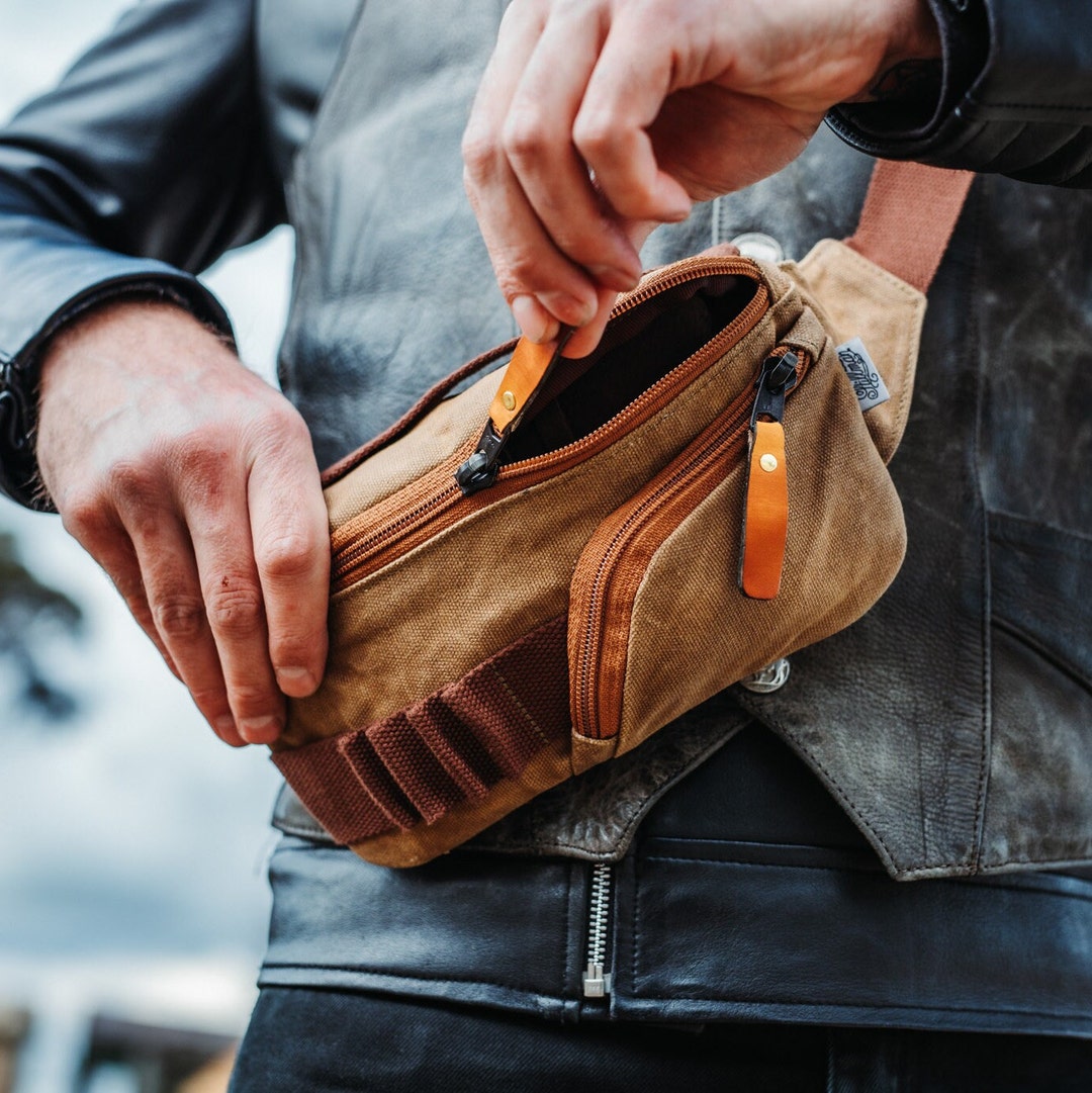 Sling Bag Men, Sling Bag, Canvas Sling Bag With Adjustable Straps