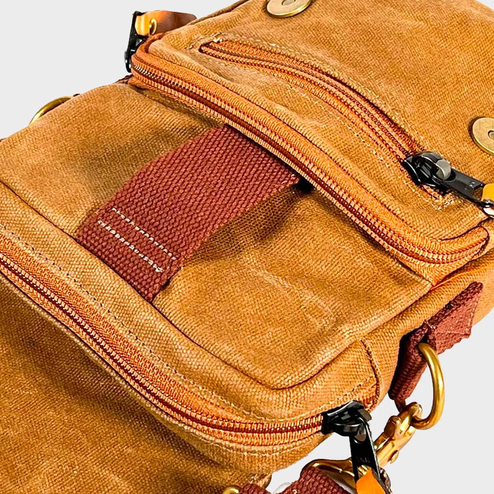 Sling Bag Men Sling Bag Canvas Sling Bag Leather Sling Bag Etsy