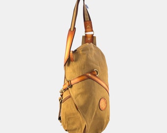 Nomad Sling Bag, Sling Bag Men, Canvas Sling Bag, Man Crossbody Bag, Leather Sling Bag, Waxed Canvas Crossbody Bag,