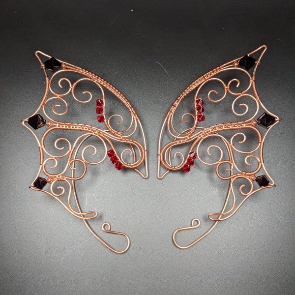 Dragon Wing Ear Cuffs