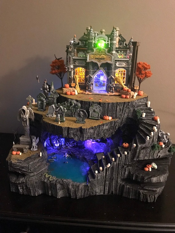 pic Diy Halloween Village Display Ideas etsy