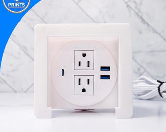 Plug Hub: compatibile con il connettore USB e presa di corrente