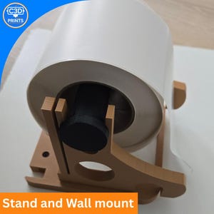 Soporte para etiquetas con rodillo / Soporte de pared y soporte para UPS, USPS y más