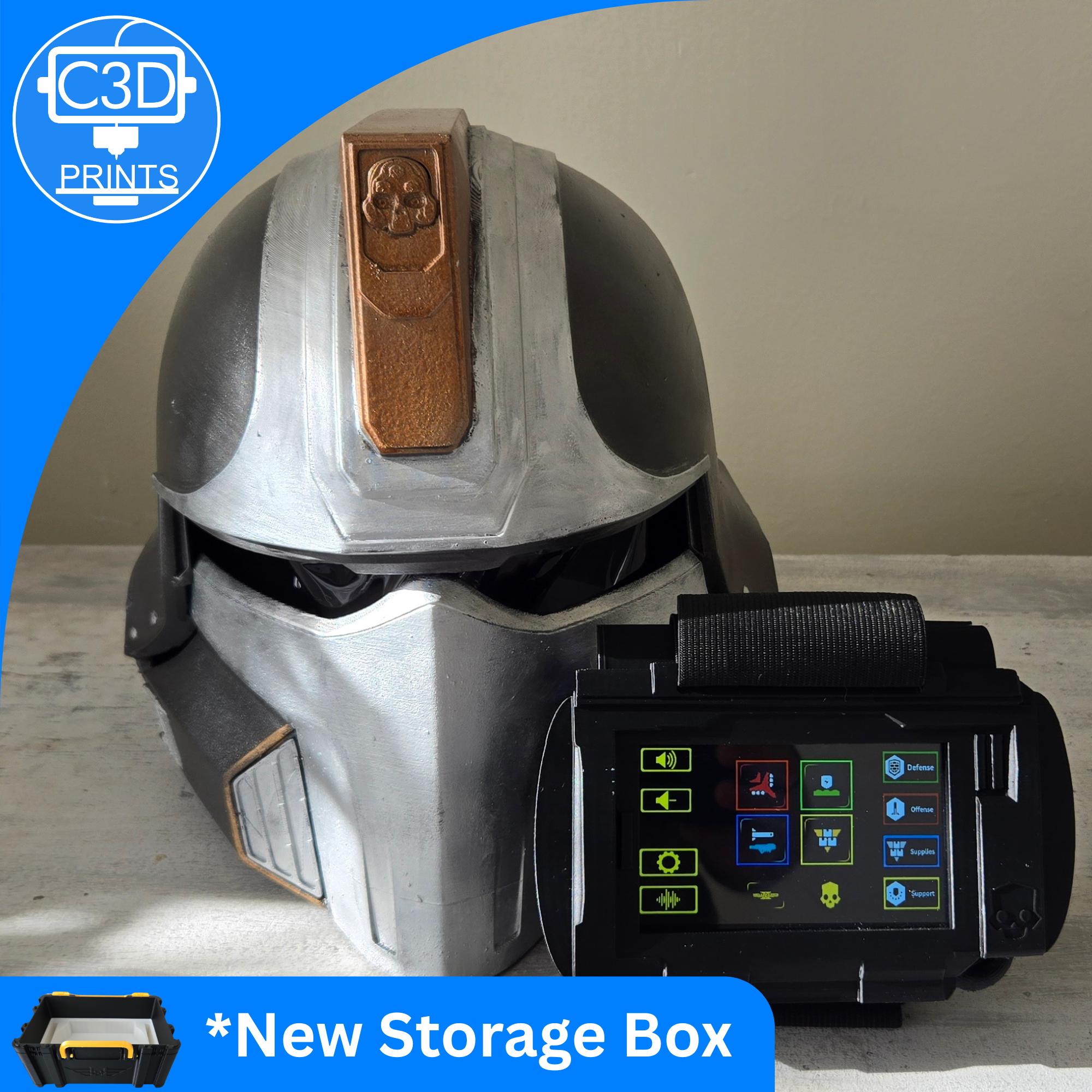 Cosplay Helldivers Tacpad with Touchscreen, Bluetooth, WiFi Mini, Mini Game, Interactive Gaming Prop for Cosplay and Free Updates