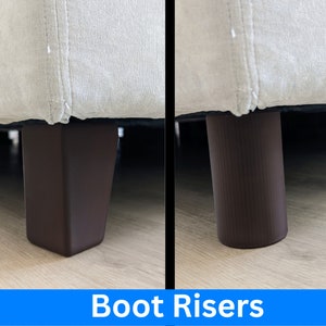 Boot Riser: for Love Sac Wood Legs Angled & Cylinder