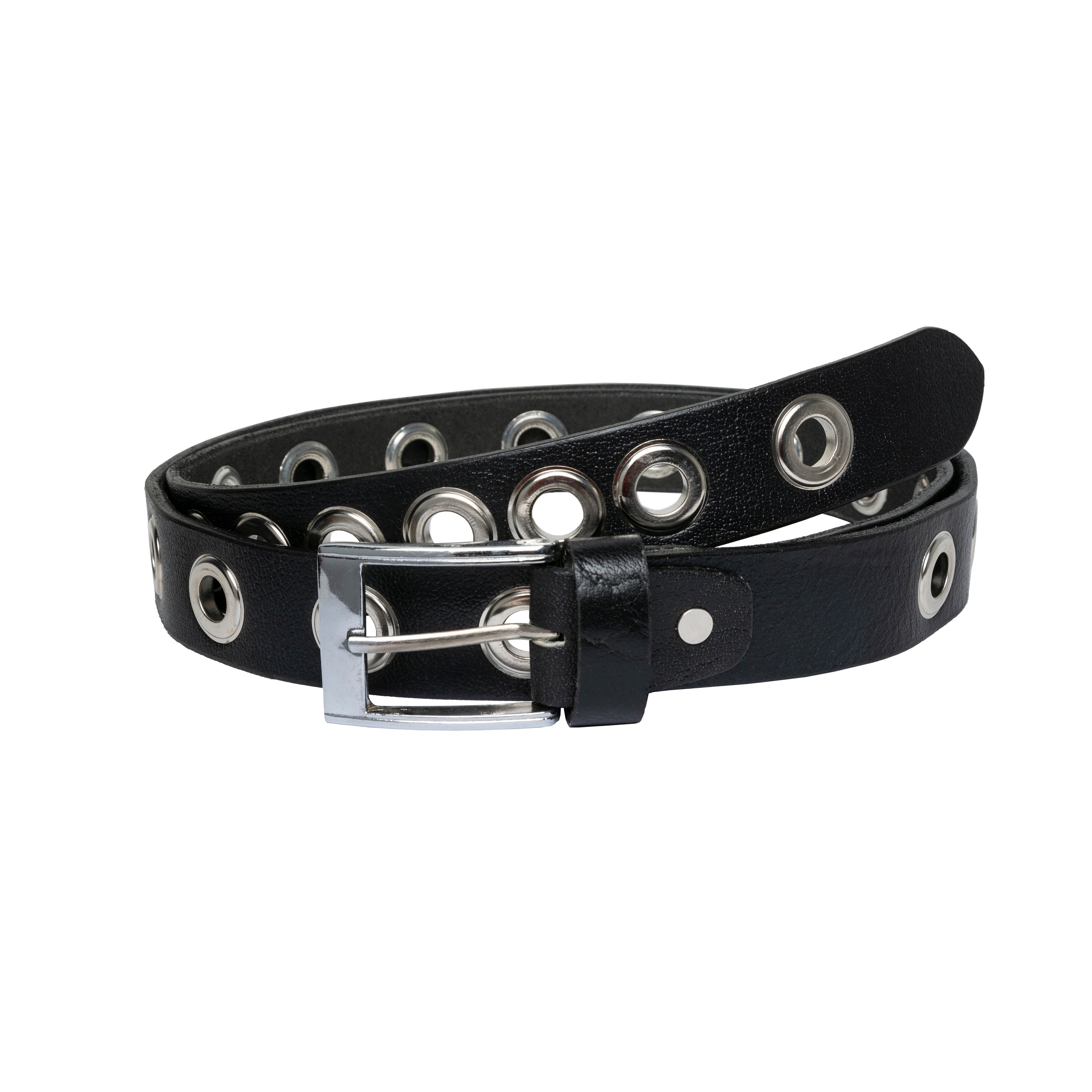Biker Women Studded Bonded Full Grain Leather Luxury Belt  display picture 2