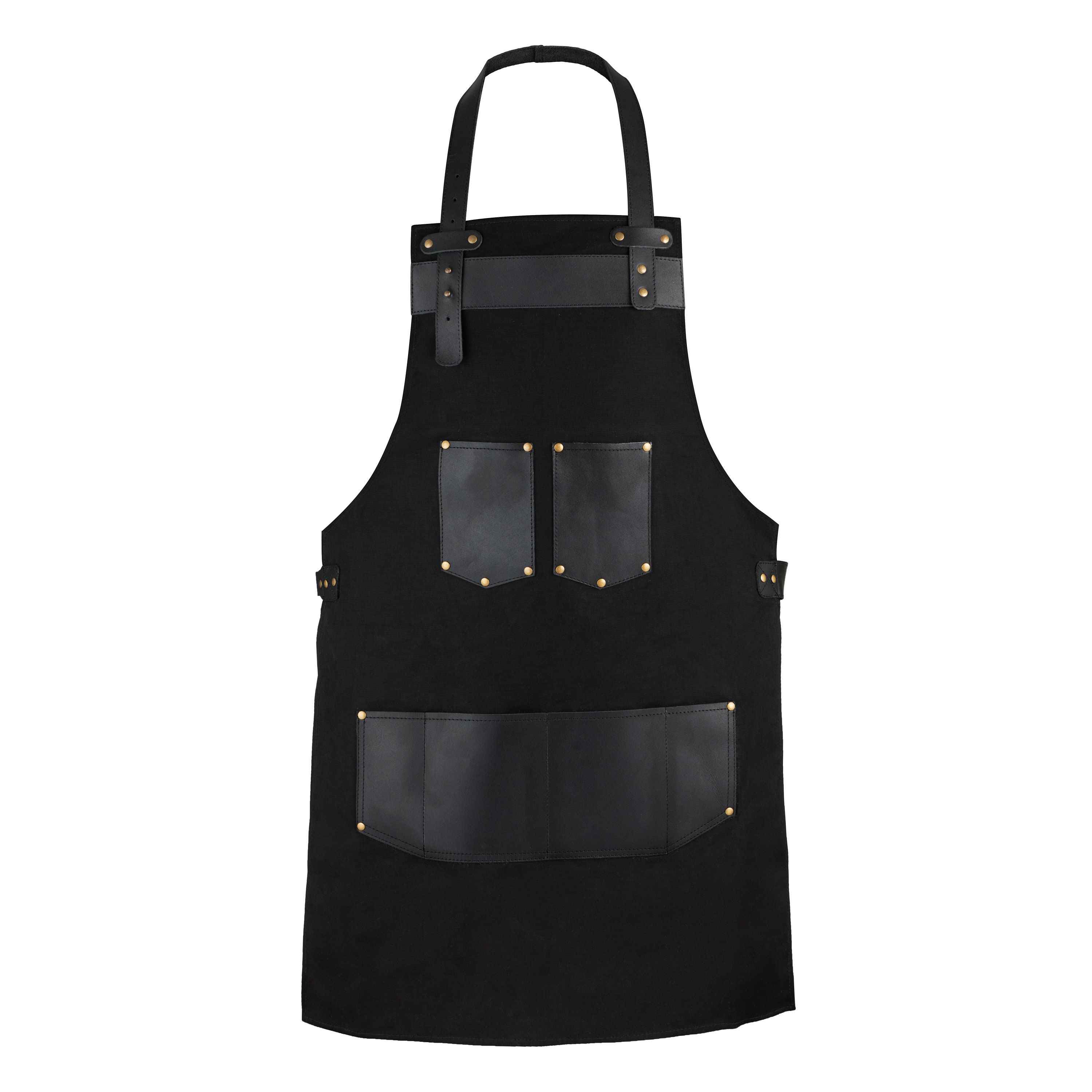 Top Grain Leather and Canvas Apron Butcher Apron Cook Apron Etsy UK