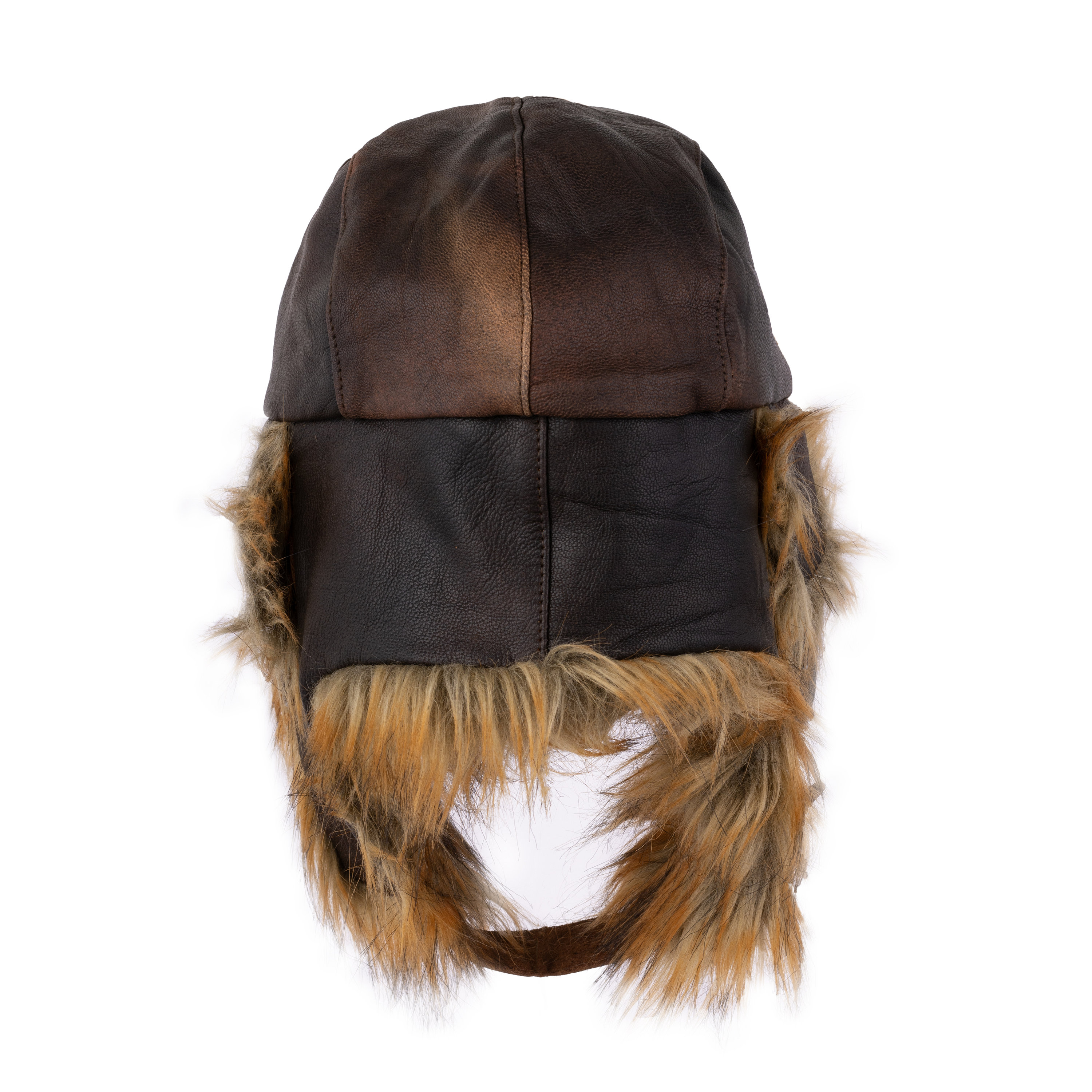 Leather bomber hat on sale