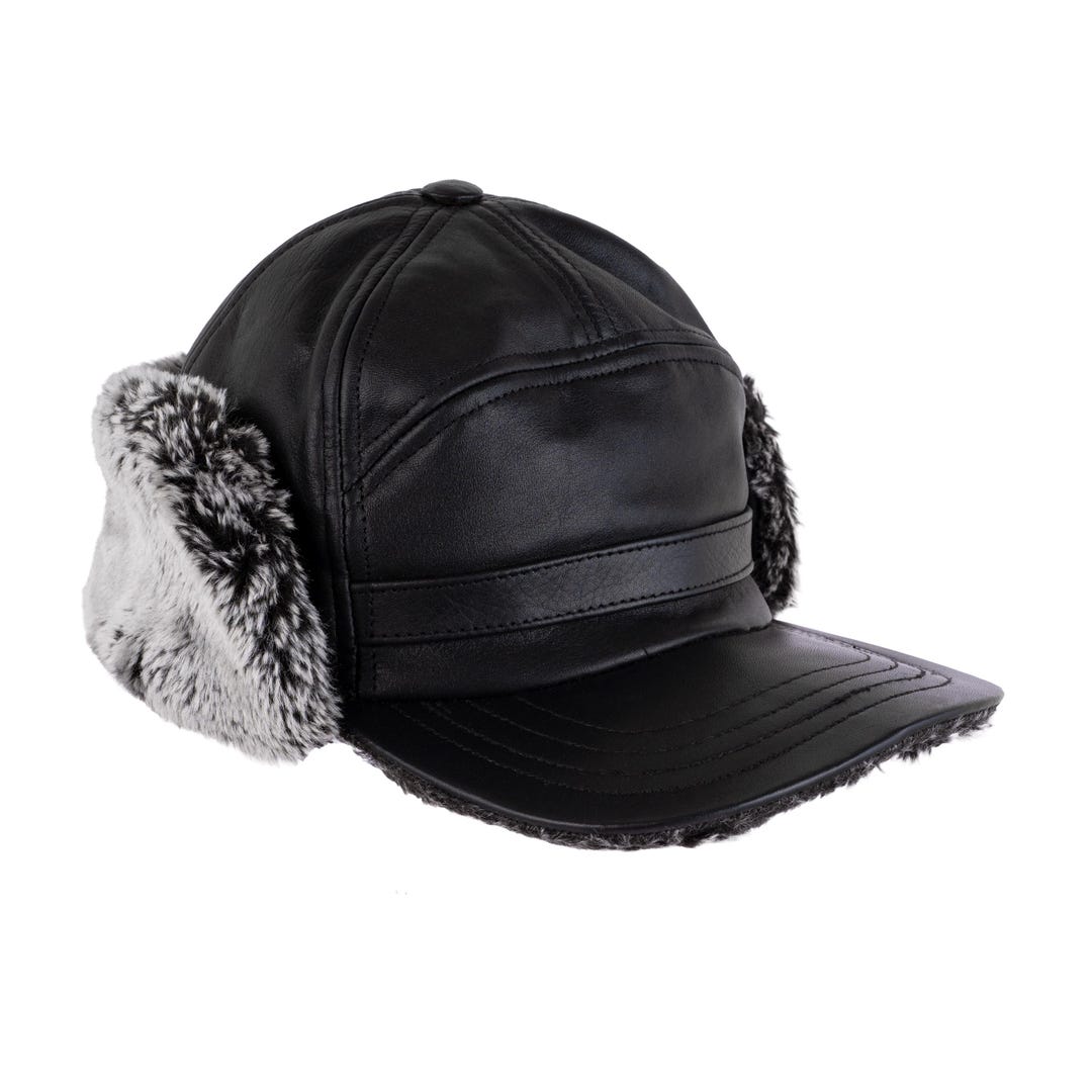 mens winter dress hats with ear flaps Men's Squall Sherpa Fleece Lined Waterproof Winter Hat