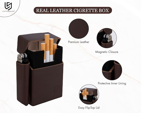 premium cigarette case Retro Cassette Or Card Holder, Floral Celestial perfect for evening and day outings Premium Metal Cigarette Case Holder