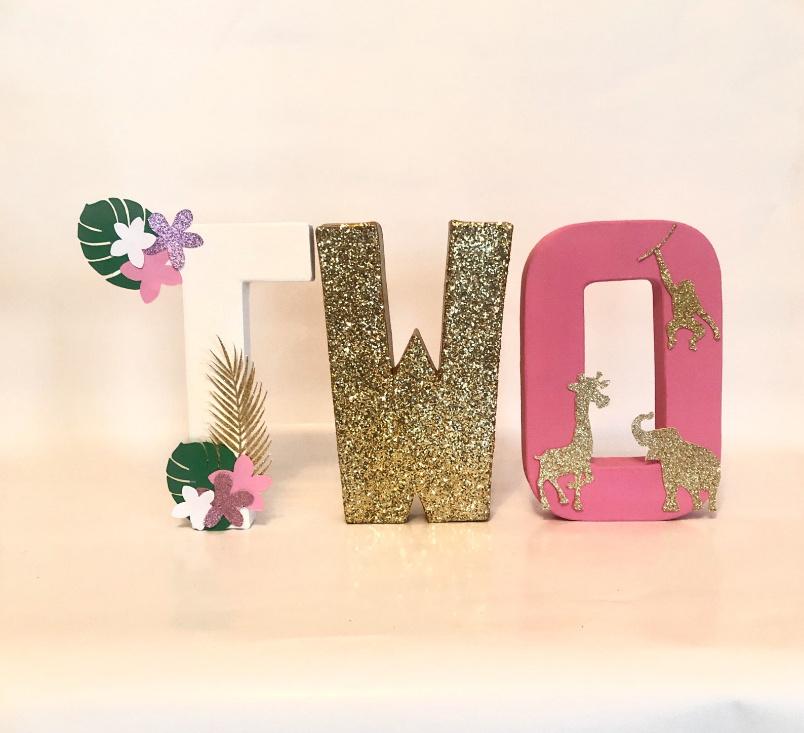 Wild One ONE Letters Safari ONE Letters Wild One Party - Etsy Denmark