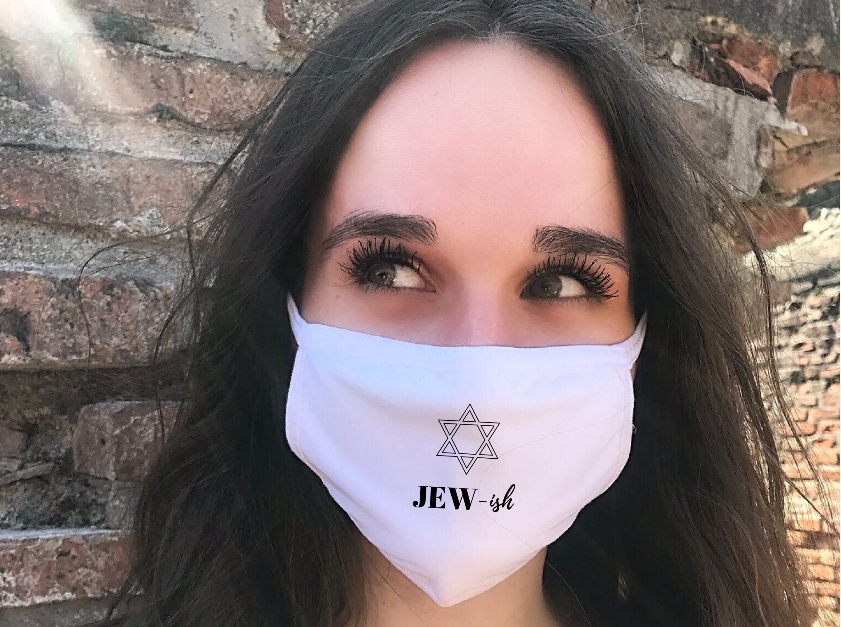 Hebrew Face Mask Jewish Washable Face Mask Adult Hanukkah Etsy
