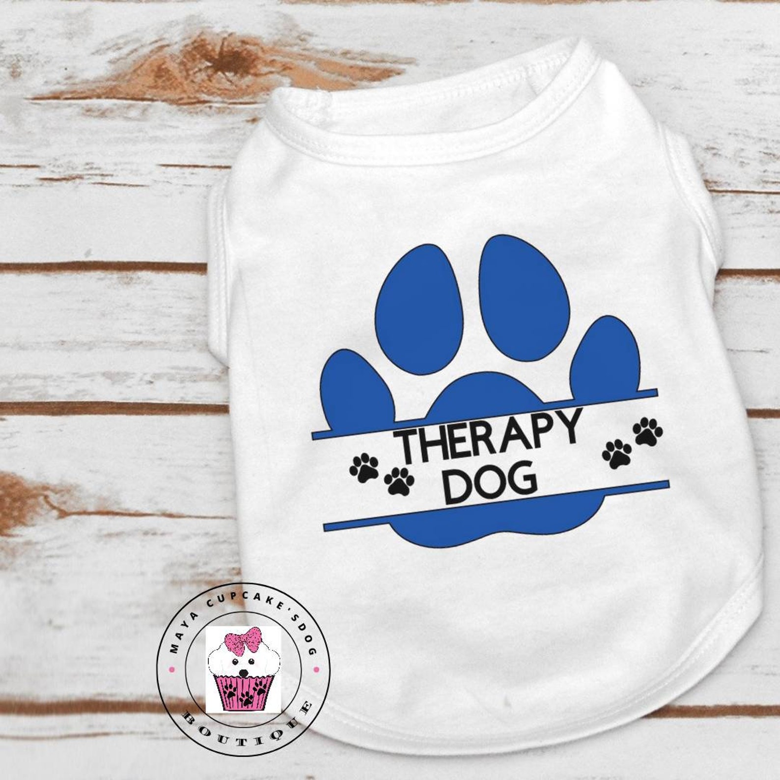 Dog Dog Shirt Therapy Dog Therapy Dog Shirt Therapy Girl Etsy