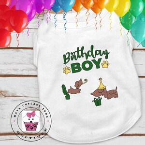 boy dog| boy dog birthday| boy dog birthday shirt| birthday boy attire| pet clothing| birthday celebration| happy birthday dog