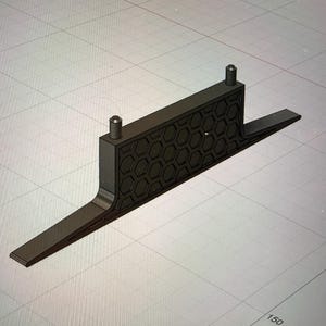Nerdqaxe et base de stabilité pour rack gamma avec contremarches de 1 pouce - lot de 2.