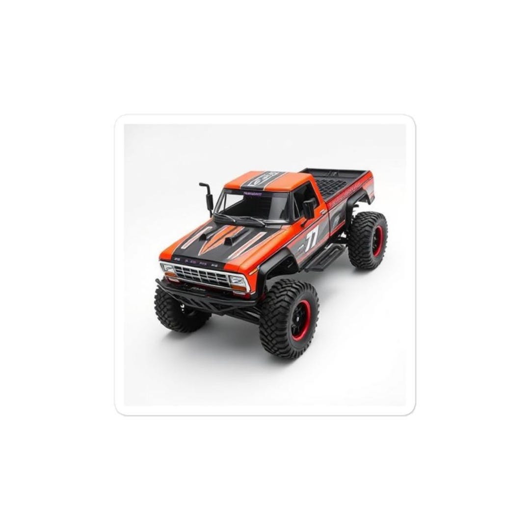 RC Stadium Truck Decal: Off-road Racing Sticker for Radio-controlled ...