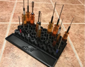 3D Printed RC Tool Rack: Deluxe Organizer