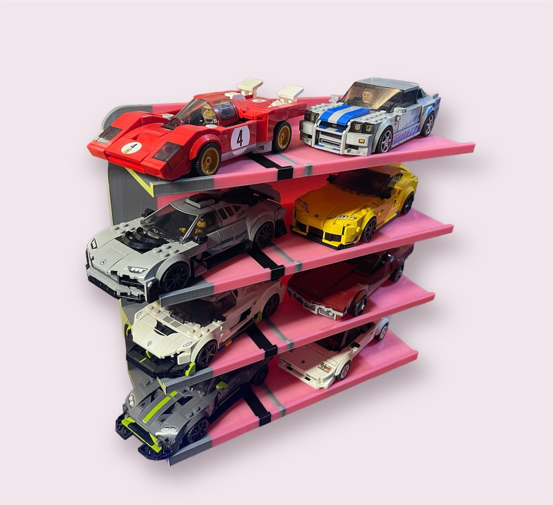 Lego Speed Champions 8 Car Display Shelf NO LEGO INCLUDED - Etsy