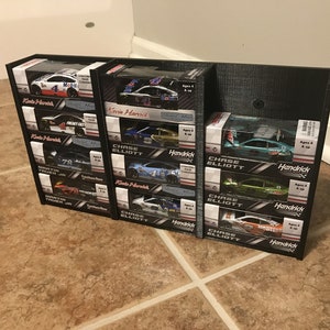 Wall Display for 1:64 NASCAR Diecast Cars