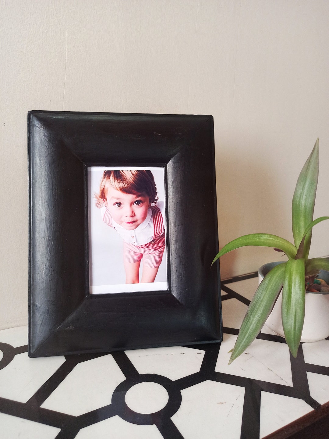 Wooden Black Photo Frame | Retro Picture Frame| Minimal Photo Frame ...