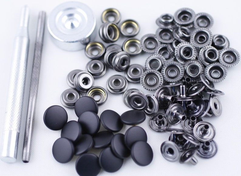 15 Sets Heavy Duty with Tool Rivet Poppers Snap Fasteners Etsy