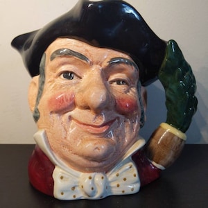 Vintage Royal Doulton Large Toby Jug &quot;Mine Host&quot; D 6468 1957 England
