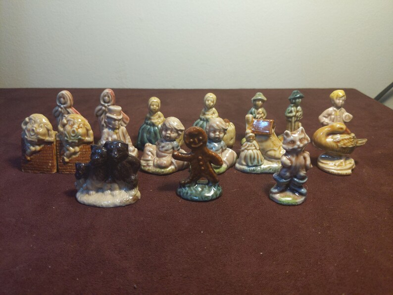 Wade Red Rose Tea Nursery Rhymes Figurine Series Vintage Etsy Canada