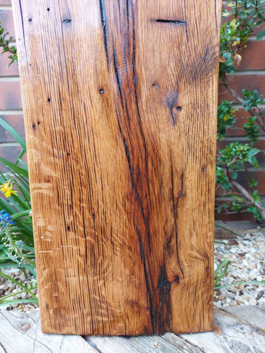 Escultura de jardín de 72 cm tallada en roble viejo recuperado | Etsy