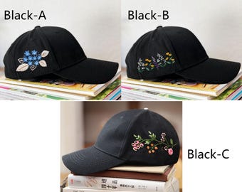 Casquette De Baseball Pour Femme - Broderie De Fleurs - Chapeau En Dentelle - Tendance - Décontracté - Fleur Creuse - Visière Pour Femme, B- Beige, Taille Unique