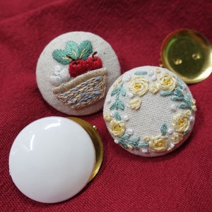 Base de broche ronde pour broderie image 6