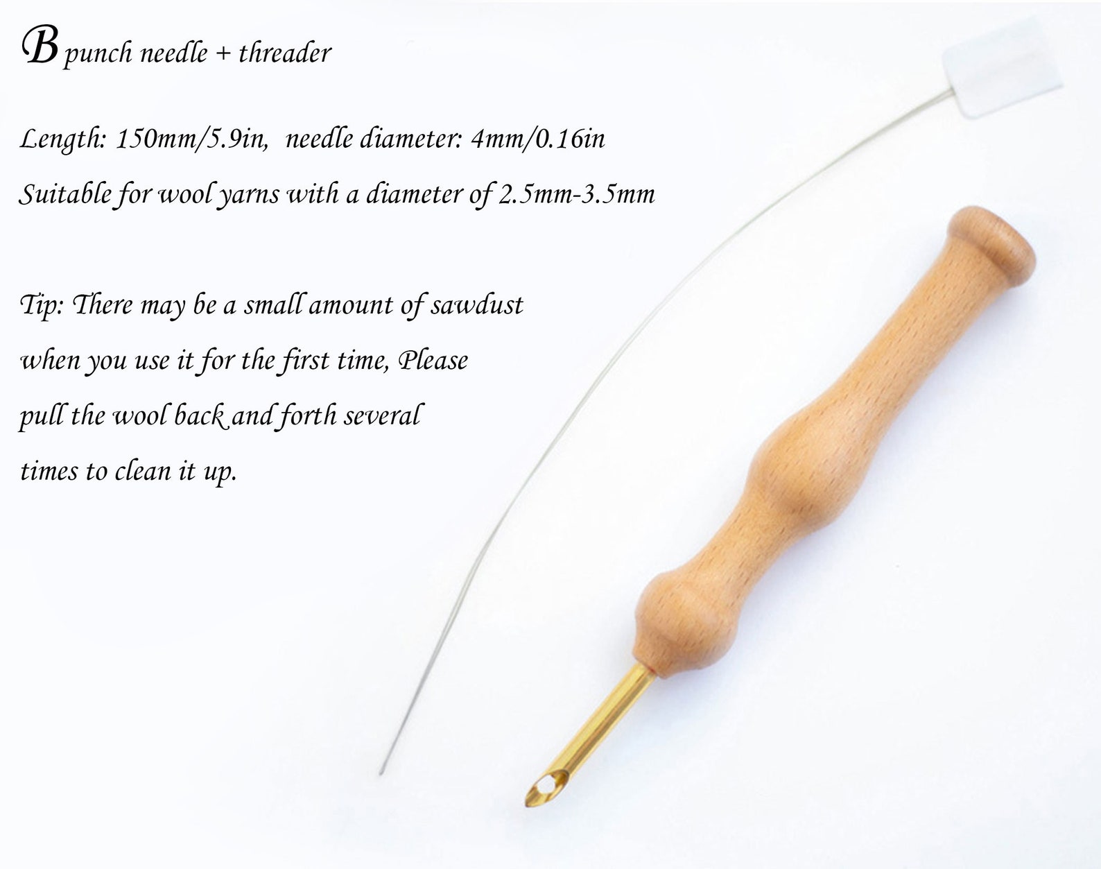 Punch Needle Set Adjustable Punch Needle Rug Hooking Tool Etsy