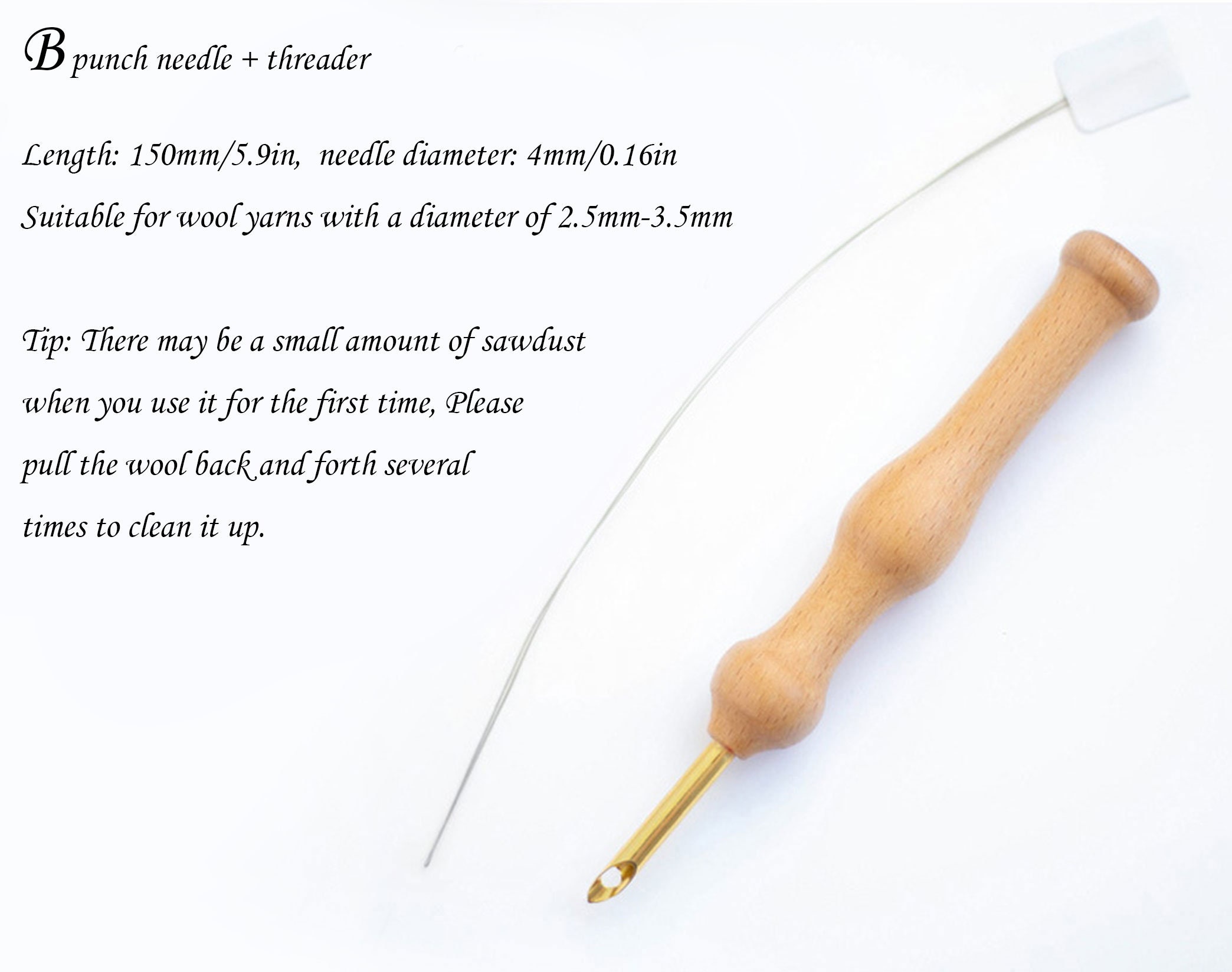 Punch Needle Set Adjustable Punch Needle Rug Hooking Tool Etsy