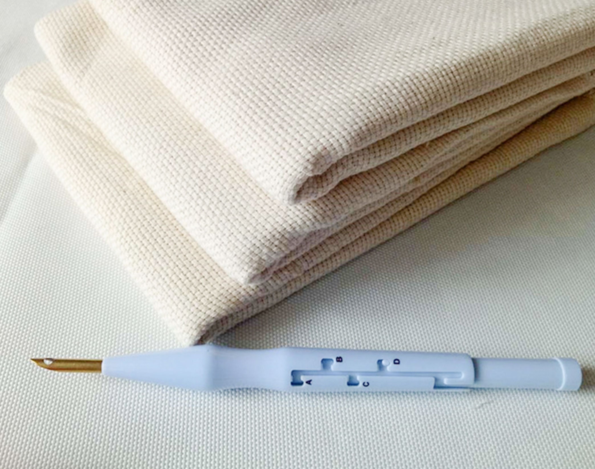 Tessuto del monaco, tessuto per punch needle, tessuto da 10 pezzi per tappeti di stracci, carta del monaco, tessuto per kit punch needle - Italia