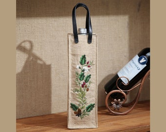 Borsa Vino Tela Con Coulisse Sacchetti Vino In Iuta Hitopin - 12