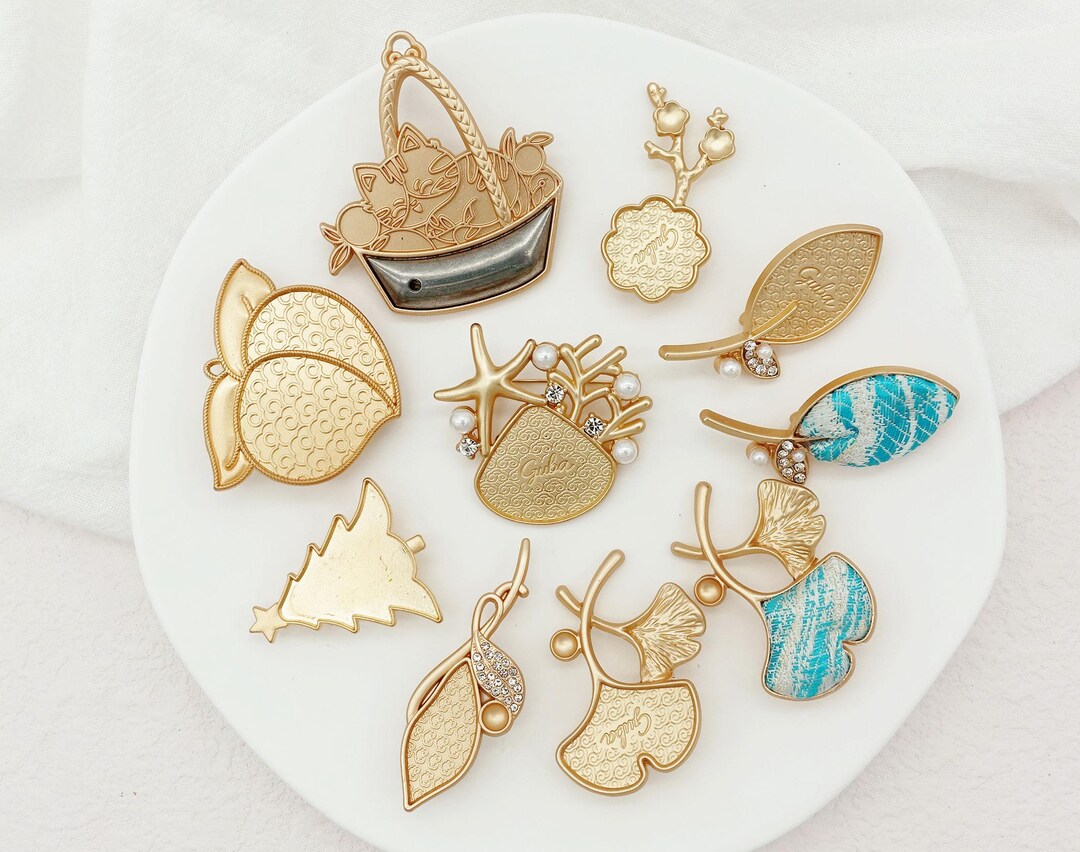 Brooch Base Blank Brooch Base Tray With Cover,diy Brooch Hoder for Embroidery/cross ...