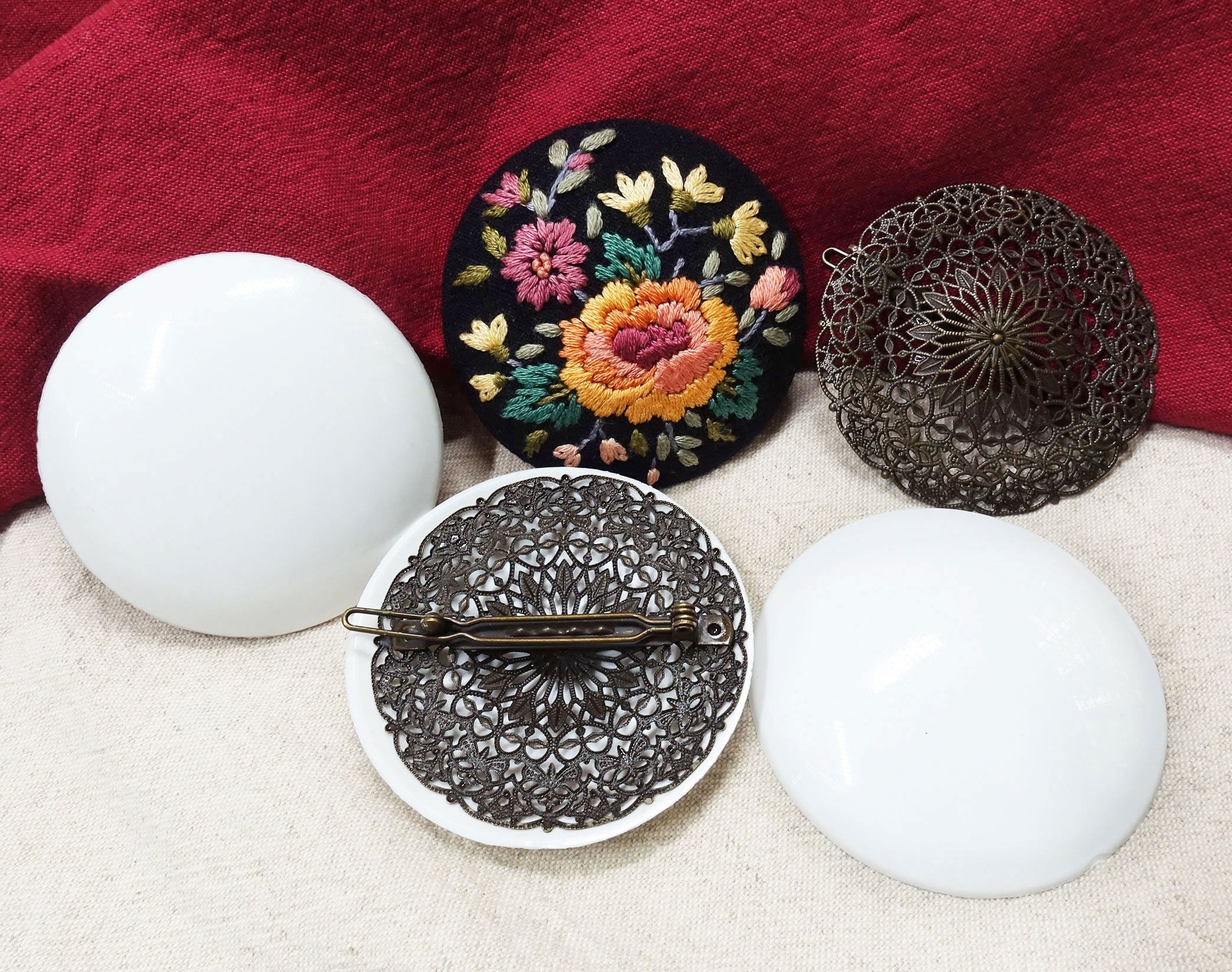5 Coppia metallo nero capelli a scatto perni clip Barrette per