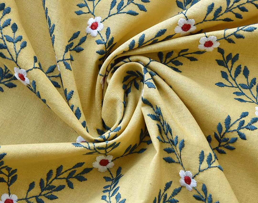 Baumwoll-Leinenstoff 100x150cm - Naturstoff Für Nähprojekte & Heimwerken