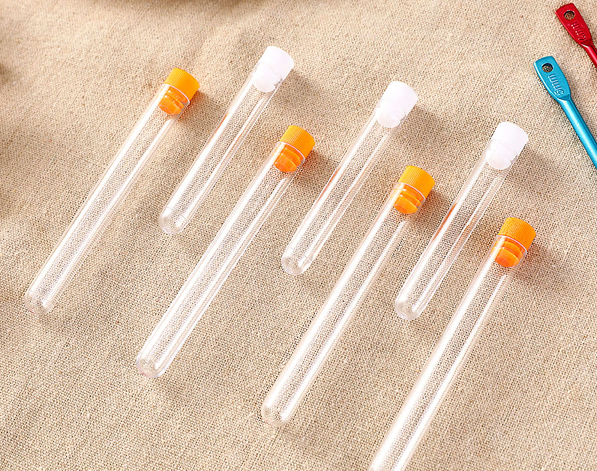 China Factory Transparent needle set hand sewing needle sewing needle  storage bottle plastic large bottle syringe threaded cover as shown in the  picture in bulk online 